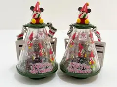 ディズニー　リルリンリン　スナックケース　2点セット　クリスマス