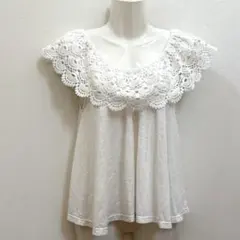 レースオフショルダーカットソー 水陸両用 水着 スイムウェア