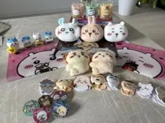 【まとめ売り】ちいかわ ぬいぐるみ・キャンドル・クリップ・ファイル等　セット