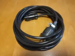 キャンピングカー 移動販売車外部電源ケーブル ネジ式防水ソケット仕様 電源側のみのサムネイル