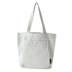 未使用品 MARGARET HOWELL idea トートバッグ　オフホワイトのサムネイル