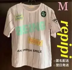 repipi ストライプ Tシャツ M