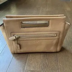 ✨極美品✨COACH コーチ レガシー バスケット ハンドバッグ キャメル系 