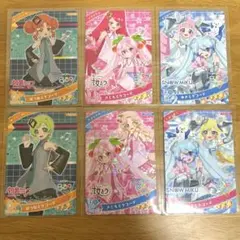 ひみつのアイプリ　ミクコラボ　６枚セット