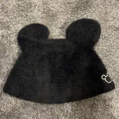 ZARA×ハリーランバード ディズニーコラボ耳付きニット帽(レッド