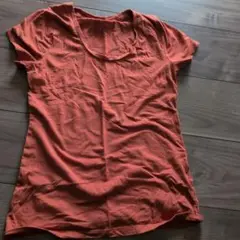 GU オレンジ 半袖 Tシャツ　S