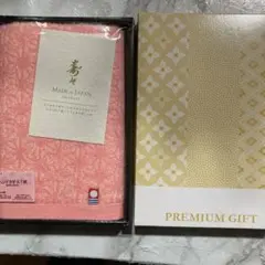 新品　今治製 ハンドタオル ピンク　　箱無し