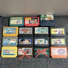 ファミコンソフト まとめ売り 13本セット