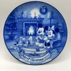 ディズニークリスマスプレート 2001