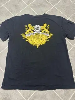 【ANDSUNS】黒のグラフィックTシャツ