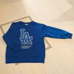新品　裏起毛　ロサンゼルス・ドジャース トレーナー 140