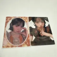 FRUITSZIPPER 鎮西寿々歌 クリアトレカ2枚セット