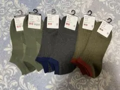 UNIQLOメンズソックス 6足セット (25-27cm)