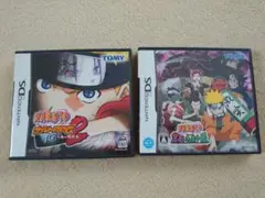 ニンテンドーds　2本　NARUTO　ナルト　ナルトRPG2　ナルトRPG3