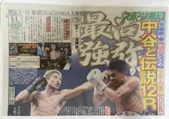 ボクシングポスター WBA世界ライト級タイトルマッチ 畑山隆則VS坂本