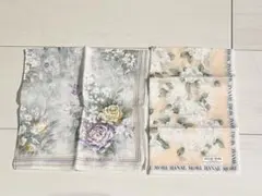 花柄　ハンカチセット