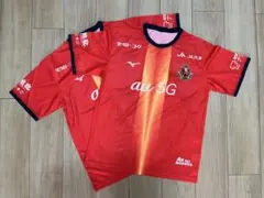 【名古屋グランパス】　鯱の大祭典　限定ユニフォーム　大人フリーサイズ　2枚組