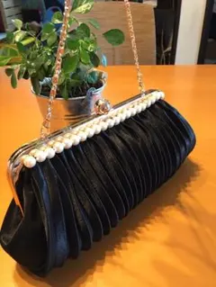 パールたっぷりパーティーバッグ 結婚式二次会卒業式謝恩会入学式にも