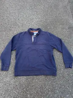 ORVIS ハーフジップ プルオーバー ネイビー　シティー　インドネシア製