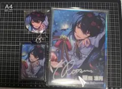 あんスタ 朔間凛月 トゥインクルアクキー 缶バッジ 虹色開花ポートレート