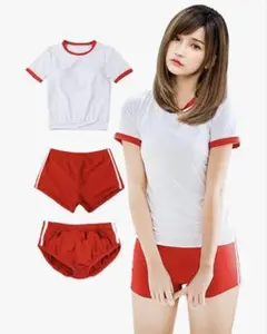 体操服 ブルマ コスプレ 短パン 2タイプ3点セット