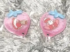 シークレットカスタムアクリルチャーム イチゴ　サンリオ　マロンクリーム　マイメロ