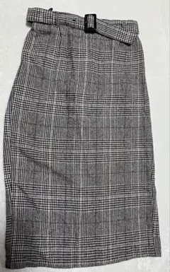 GRL チェック柄 タイトスカート M