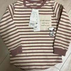 【新品】petitmain プティマイン　スヌーピー トレーナー　110