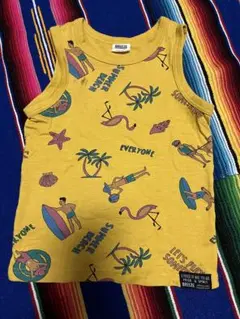 BREEZE サマー・ビーチ タンクトップ 120イエロー