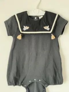 cottoli ベビー服　セーラー襟 半袖　ロンパース
