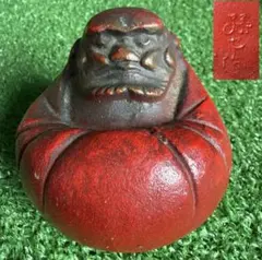 達磨 だるま 小物 目出しだるま 置物 コレクション 入れ物 ネックレス