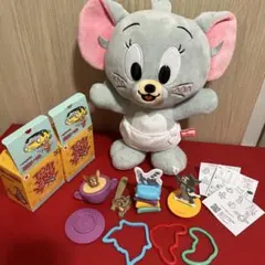 トムとジェリー　ビッグぬいぐるみ& マック　ハッピーセット　3個セット