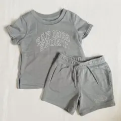 【最終価格】GAP セットアップ　グレー　18-24months 90cm