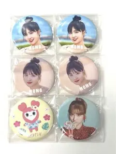 TWICE モモ　缶バッチセット