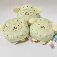 【新品】フルーツきぐるみマスコット　キウイ　ポムポムプリン　3個　Sanrio
