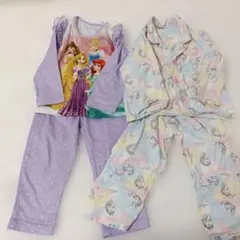 プリンセスキャラクター パジャマセット 100cm