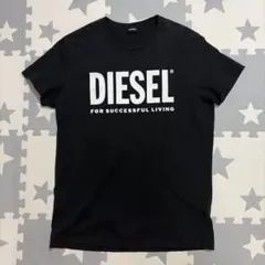 ＊DIESEL ロゴプリント クルーネックTシャツ ブラック　3L ＊のサムネイル