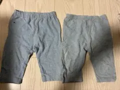 ユニクロ　デニム　7分丈レギンス　90