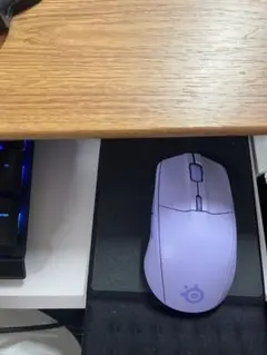 SteelSeries RiVaL6 WL GEX2 パープル マウス 本体