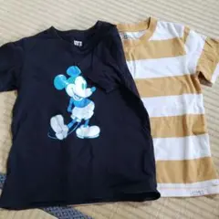 ユニクロ ミッキーマウスTシャツセット 110cm