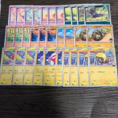 ポケカバトルパートナーズのノーマルカード＋進化ラインカードセット！