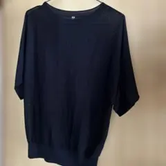 UNIQLO ニット ブラック Mサイズのサムネイル