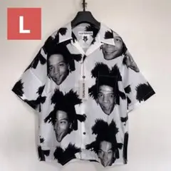 L白【WACKOMARIA】BASQUIAT SHIRT／新品タグ付