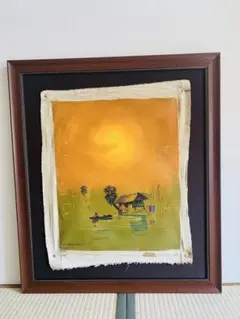 山下清 油彩画 手描き 貴重 作者サイン - メルカリ