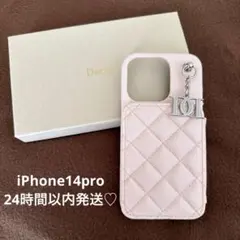 ダーリッチ キルティング DDチャーム PINK iPhone14proのサムネイル