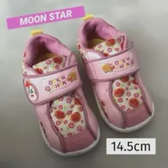 《14.5cm》MOON STAR アンパンマン　ドキンちゃんスニーカー