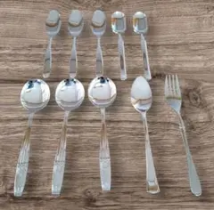 ステンレス製カトラリーセット 10点