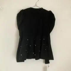 GRL グレイル　パールニットセーター