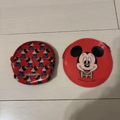 ミッキーマウスレトロコインケース2点
