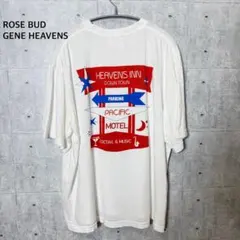 ROSE BUD GENE HEAVENS モーテルイングラフィックTシャツのサムネイル